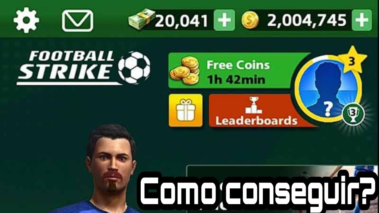 Como bugar a partida pra conseguir muito dinheiro no (Football Strike ...