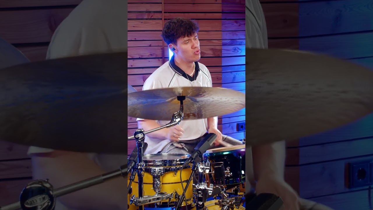 Meinl Cymbals - Nathan Shingler - Drum Solo #shorts #meinlcymbals #drums #drumming #drumsolo