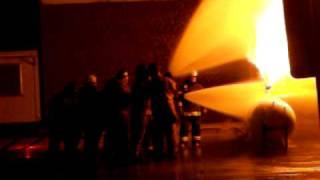 firefighter propane burn training