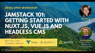 Jamstack 101: Starting with Nuxt.js, Vue.js and Agility CMS