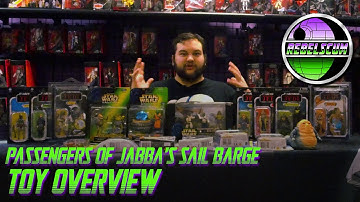 Jabbas Sail Barge Passengers Toy Overview