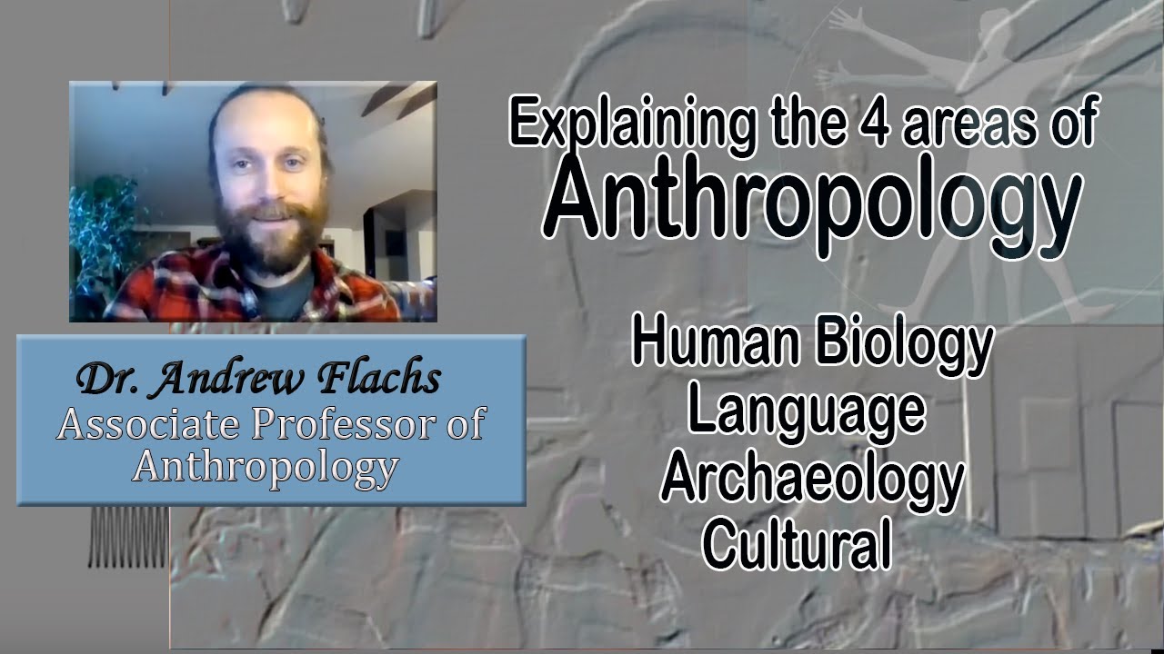 Understanding humanity: Dr. Andrew Flachs explains the four areas of anthropology.