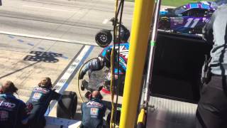 Alex Bowman Pit Stall at TMS 11.08.25