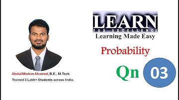 Probability Question 03 || Placement Specific Question