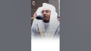 تلاوة مؤثرة لآية {إِنَّ الْمُسْلِمِينَ وَالْمُسْلِمَاتِ} من سورة الأحزاب - الشيخ ياسر الدوسري