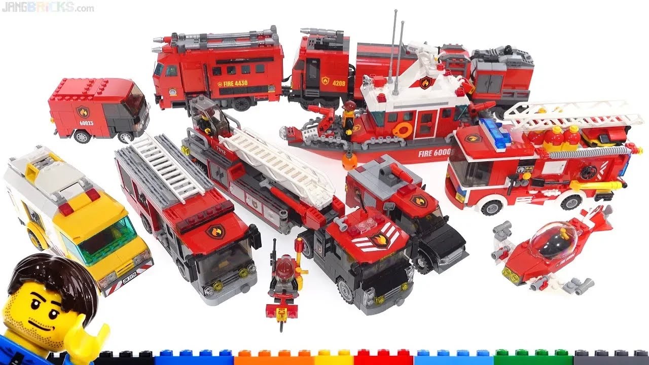 🔄 LEGO custom fire vehicles & craft full MOC collection! from Mar 04, 2019