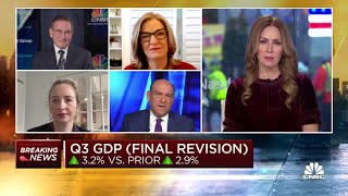 Revised third-quarter GDP up 3.2% compared with prior 2.9%