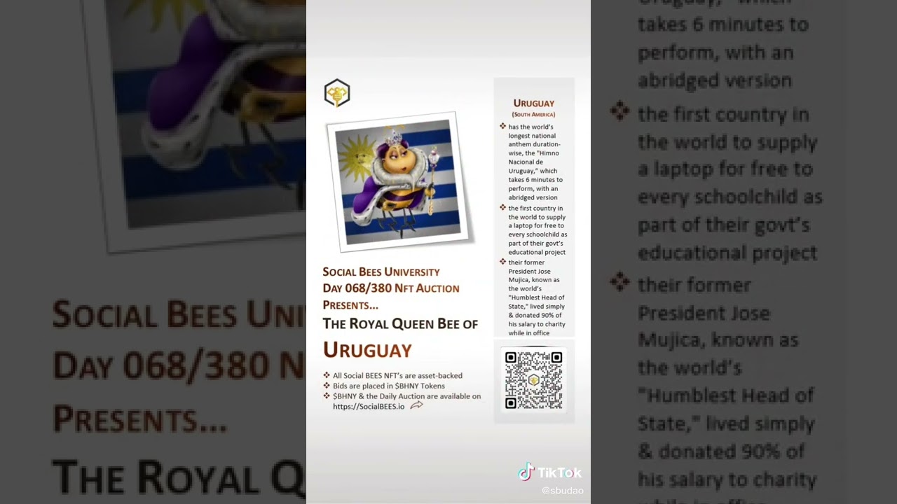 Princess Queen Bee of Uruguay