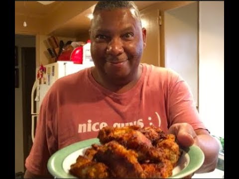 #1335 - Hubby's 1st Time Air Frying WINGS / Lefty's Spices/Power XL Air Fryer