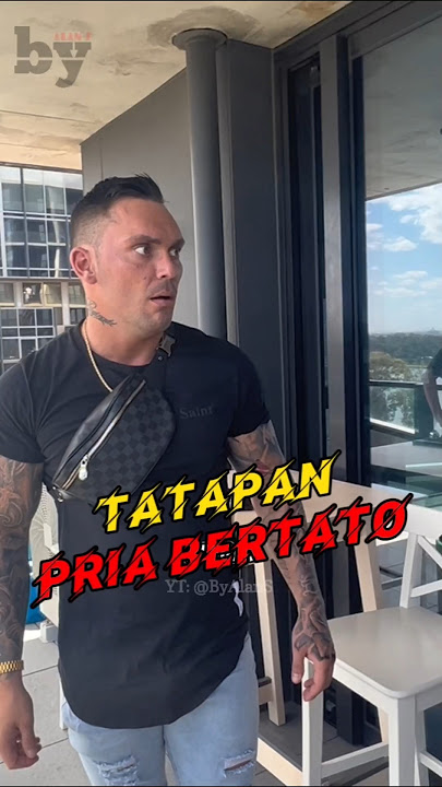 Tatapan Pria Bertato 🩵. | #shorts #shortvideo