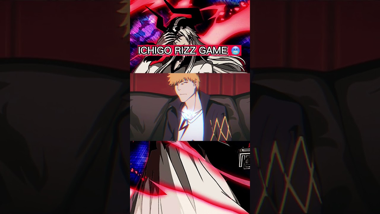 ICHIGO’S INSANE RIZZ!? 😧 #ichigo #bleach #anime #shorts #short #animeedit #amv #rizz