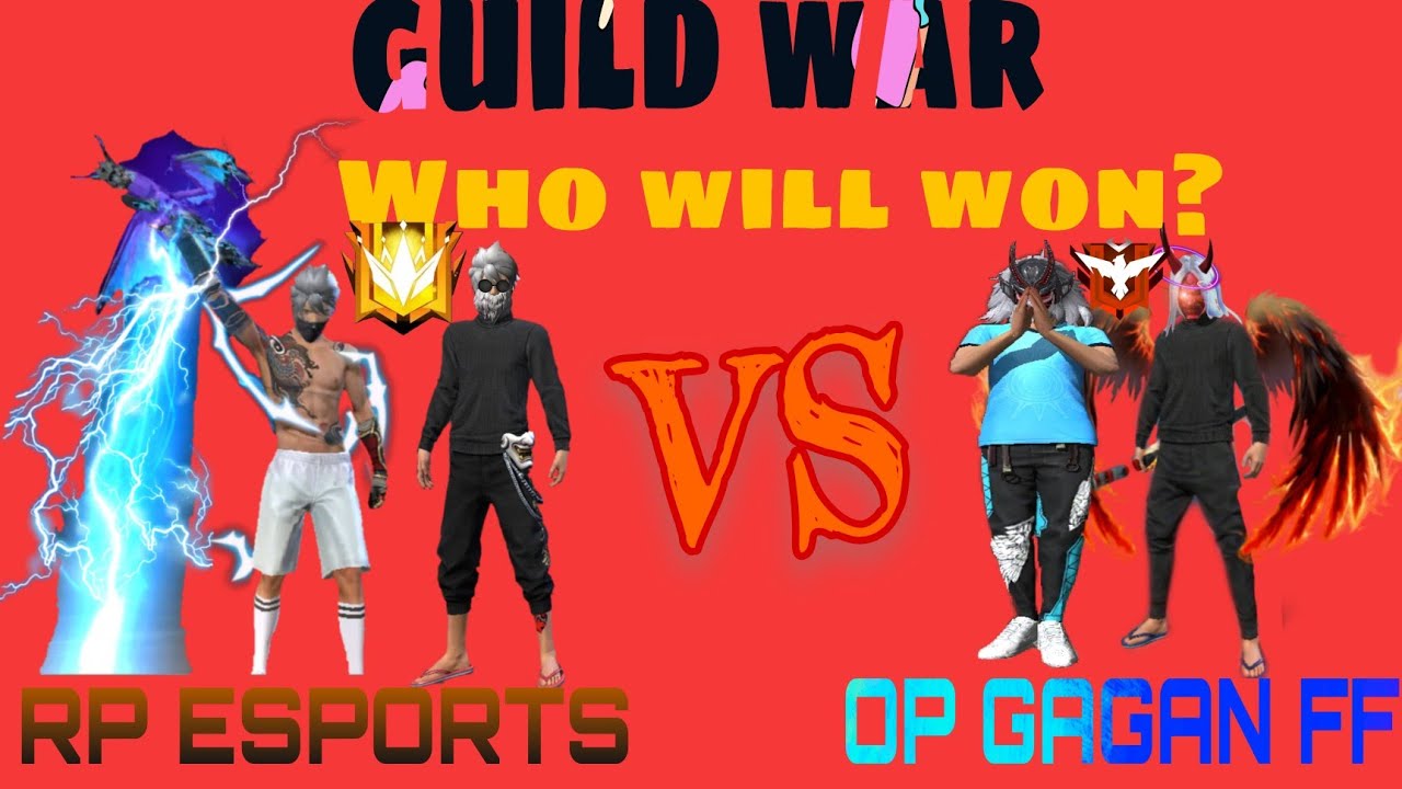 RP EsPorts VS OP GAGAN FF 🔥 Guild war 🤯 who will won ? GARENA FREE FIRE ...