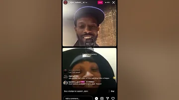 DJUTV & Bookie Talk About Their Fight In The Studio On IG Live