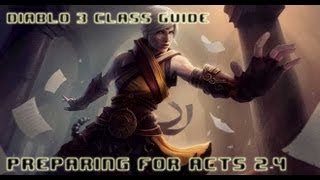 TryHard: Monk Guide - Farming Act 1 - Preparing for Acts 2 - 4