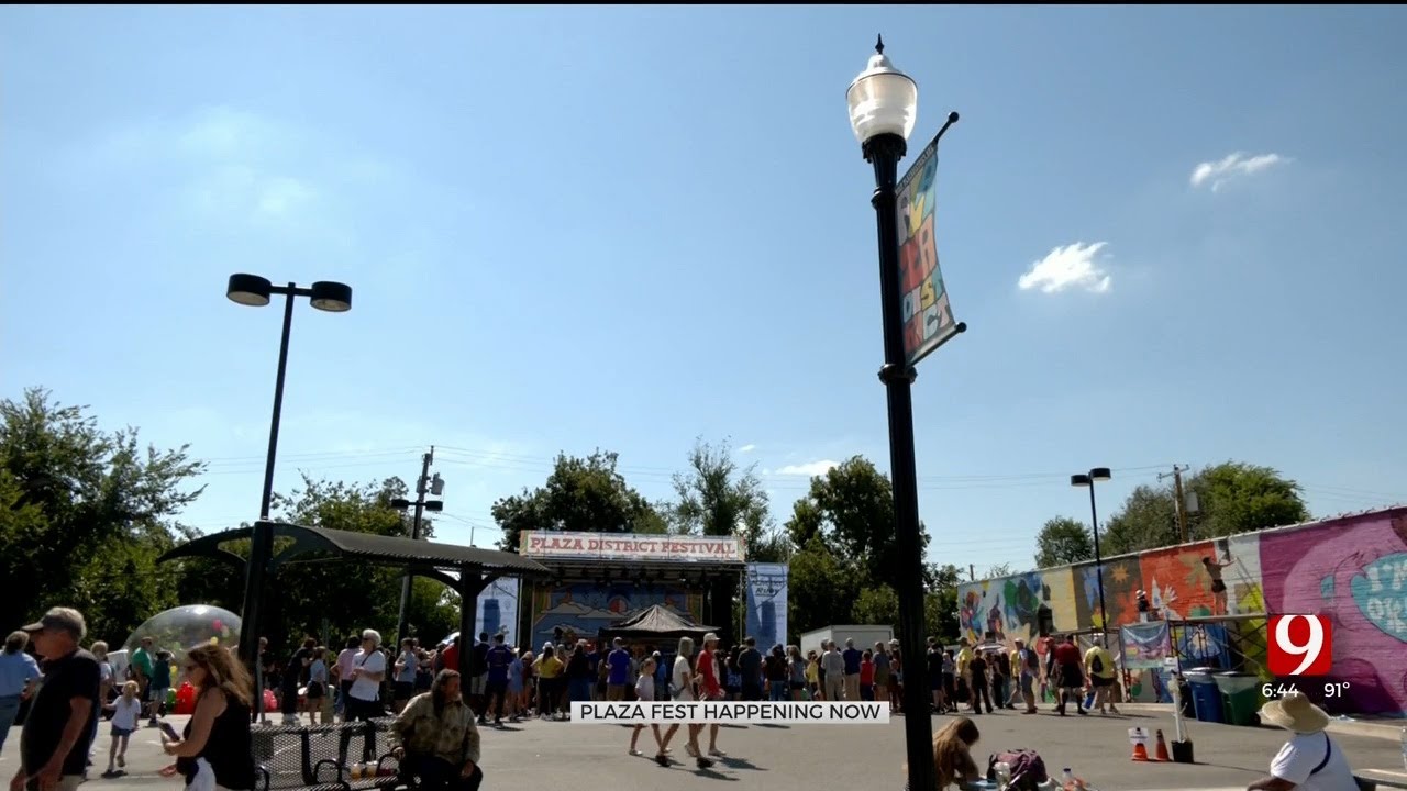 'Something For Everyone': Annual Plaza District Festival Held In Oklahoma City Featuring Food, Art &