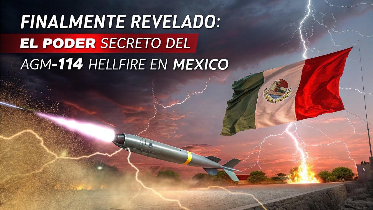Finalmente Revelado: El Poder Secreto del AGM-114 Hellfire en México
