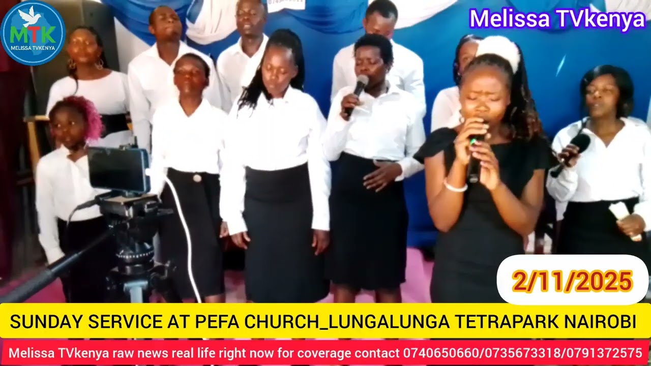 PRAISE AND WORSHIP TEAM AT PEFA CHURCH TETRAPARK NAIROBI 