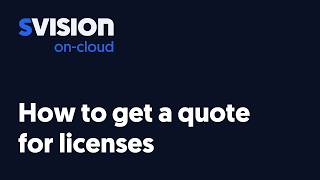How to get a quote for licenses
