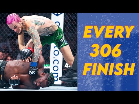 EVERY FINISH from EVERY UFC 306 (Noche UFC) FIGHTER