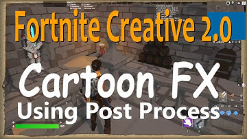 UEFN Tutorial - Importing and Creating Post Process Materials for Toon FX In Fortnite Creative 2.0