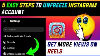 🔥Instagram Account Unfreeze Kaise Kare | Get More Views On Reels | Viral Your Instagram Account screenshot 4