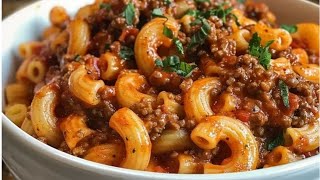 : Creamy Ground Beef Pasta with Spinach & Parmesan | Easy One Pot Dinner Recipe 