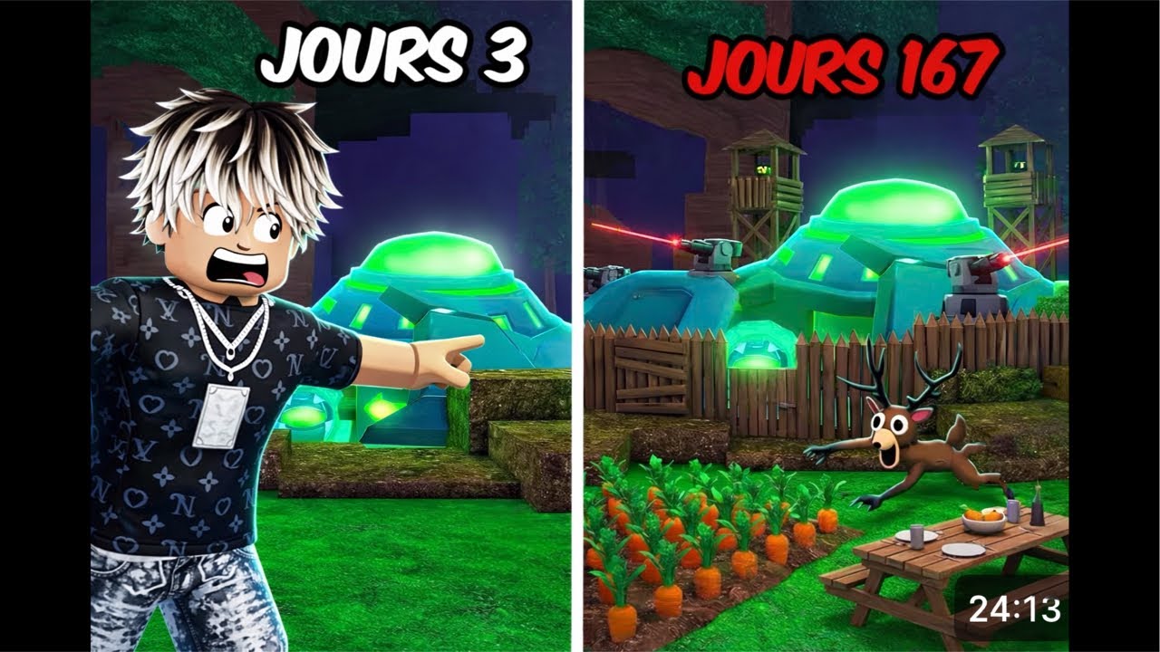 Live 99 nuit dans la forêt ( je joue avec vous 🤩🤩)