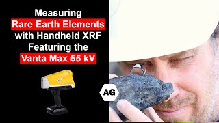 Measuring Rare Earth Elements with a Handheld XRF Featuring The Evident Vanta Max 55kV