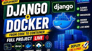 Build & Deploy Django Project with Docker 🚀 | ChatGPT Guided (Live Demo) CI (Continuous Integration)