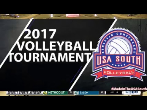 USA South Volleyball Tournament opening round: Salem vs. Methodist