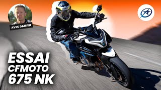 Cfmoto 675 Nk Essai 2025 - Triplette Gagnante