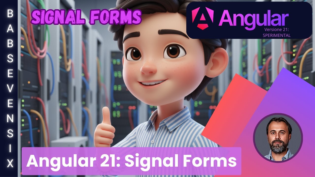 Angular 21: Signal Forms (Sperimentali) - YouTube