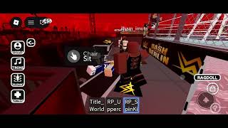 WWE roleplay part #roblox#VIP The stranger things gameplay 😎