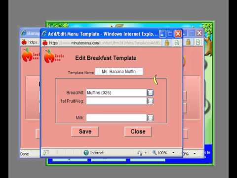 4. Menu Templates - WebKids - ACD - YouTube