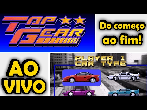 Live Nostalgica - Top Gear Snes do começo ao Fim - Live Nostalgica - Top Gear Snes do começo ao Fim