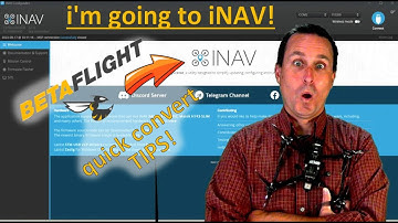 Leaving Betaflight! -- BF to INAV quick convert