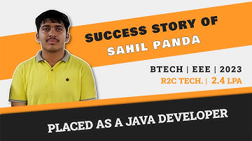 Student Placement Journey as Java Developer | Jspiders Hebbal | Sahil Panda