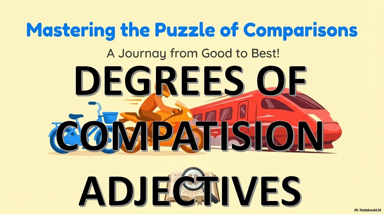 Степени сравнения в английском языке | Объяснение на телугу | Положительная сравнительная степень...