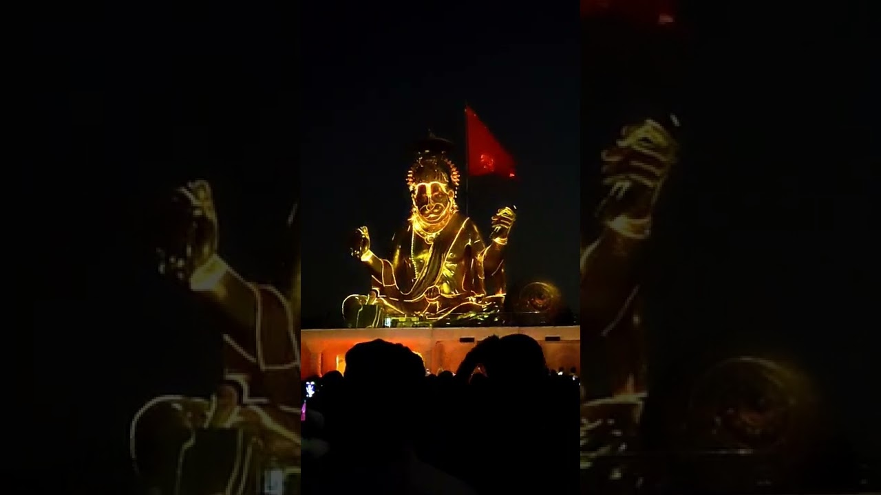 Shree Hanuman Janmotsav 2022 ,Pitra Parvat Indore ,Laser Show and watch my full vlog.Jai shree Ram❤️
