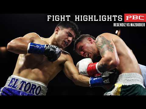 PBC Fight Highlights: Resendiz vs Mazoudier | October 17, 2026
