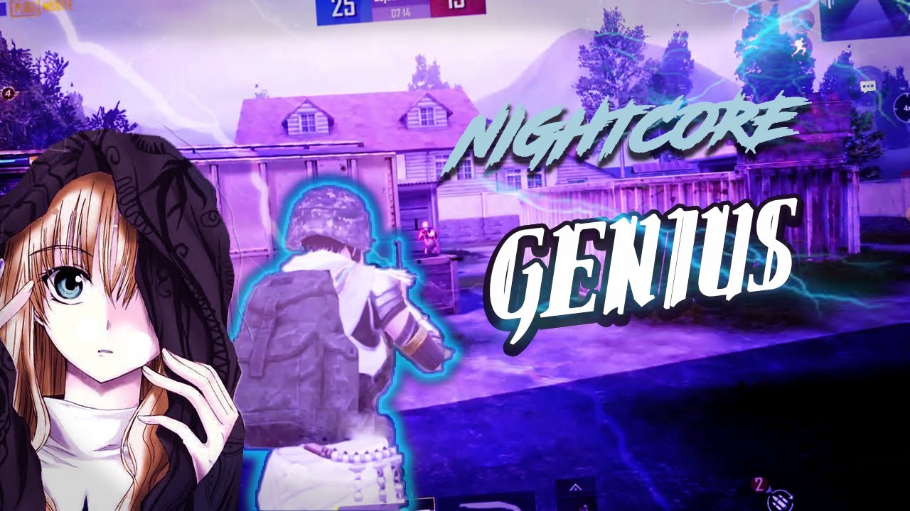 Nightcore - Genius|| PUBG MONTAGE ||  PUBG MOBILE || ABHI VIRUS