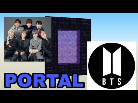 Fazendo portal para a mansão do BTS - (make a portal tô mansion's BTS)