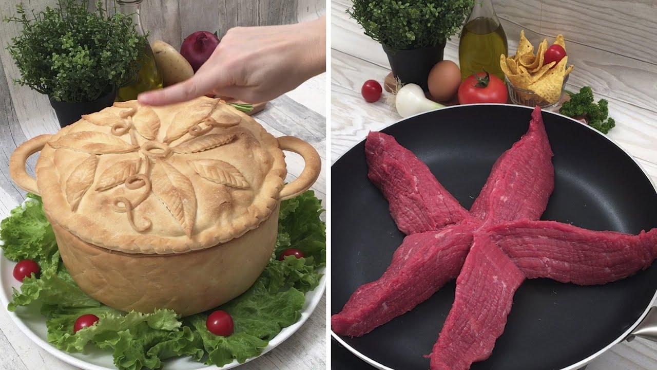 Gyros at Home 🌯Shredded Lamb Roll-Ups 🥞Spinach Pie Tower 🥧 Meat & Potato Party🍢