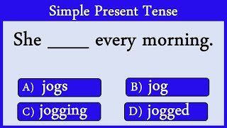 Simple Present Tense Quiz 13: Can You Score 25/25