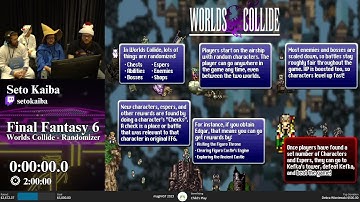 magFAST 2023: Final Fantasy 6 - Worlds Collide Randomizer Speedrun by Seto Kiaba