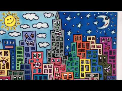 James Rizzi Inspired Cities Youtube