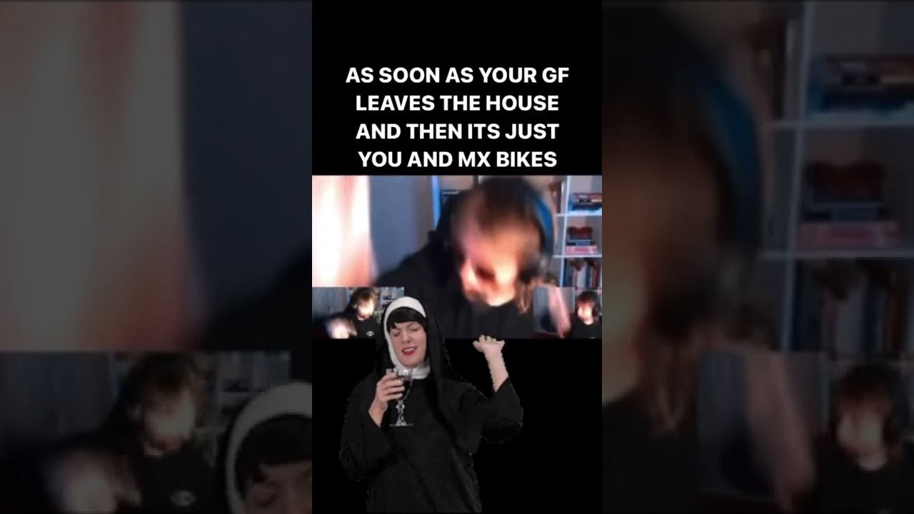 When your girlfriend leaves the house 