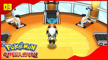 Pokemon OmegaRuby Walkthrough Part 3: Dewford Town & Gym Leader Brawly (SPEED UP!)