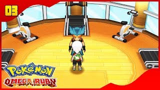 Pokemon OmegaRuby Walkthrough Part 3: Dewford Town & Gym Leader Brawly (SPEED UP!)