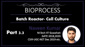 10 || Batch Reactor | Part 3 | Practice Question || GATE 2022 || DBT || Most IMPORTANT || BIOPROCESS